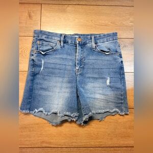 Nicole Miller Soho High Rise Women's Denim Shorts Size 6